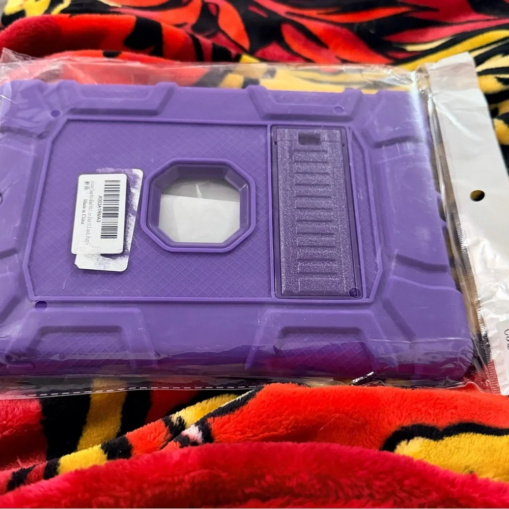 Purple iPad 10.2 Tablet Case for Kids Heavyduty